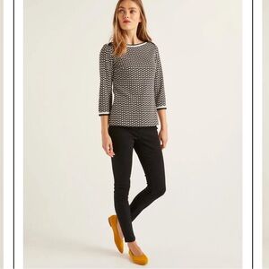 Boden - Rhea Jersey Jacquard Top